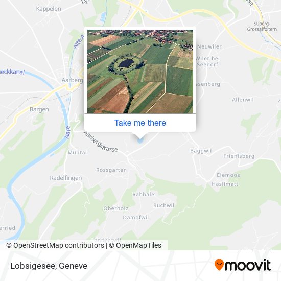 Lobsigesee map