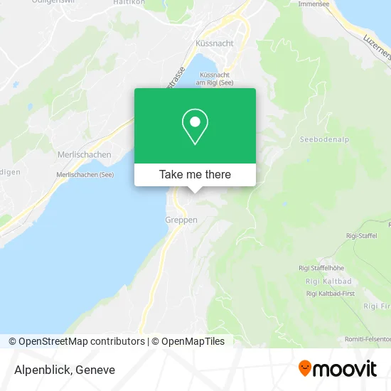 Alpenblick map