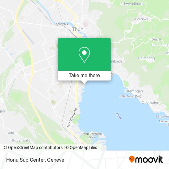 Honu Sup Center map