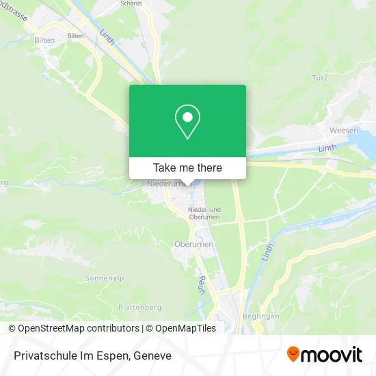 Privatschule Im Espen plan
