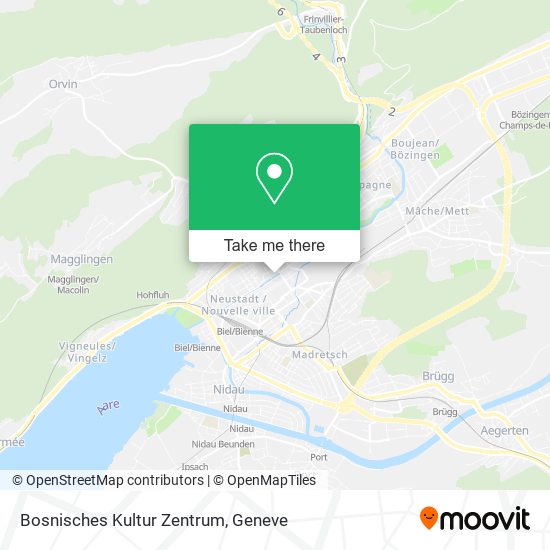 Bosnisches Kultur Zentrum map