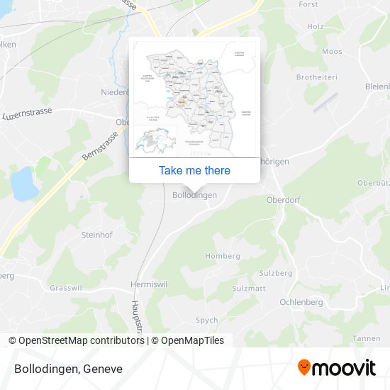 Bollodingen map