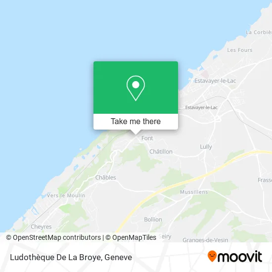 Ludothèque De La Broye map