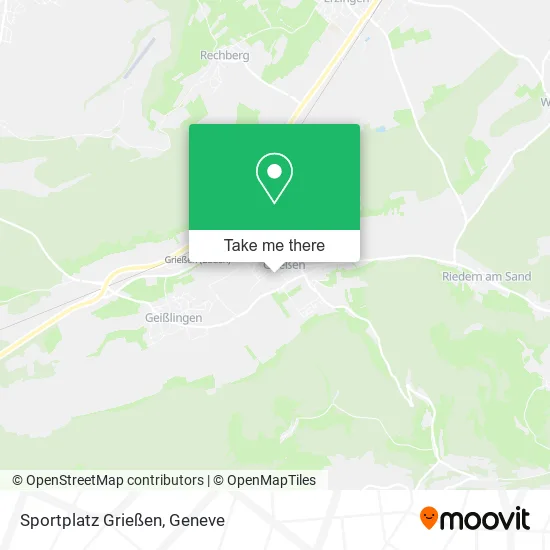 Sportplatz Grießen map