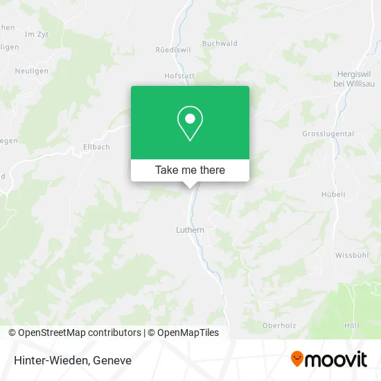 Hinter-Wieden map