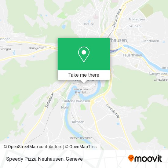 Speedy Pizza Neuhausen map