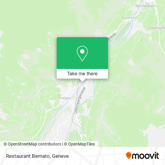 Restaurant Bemato map