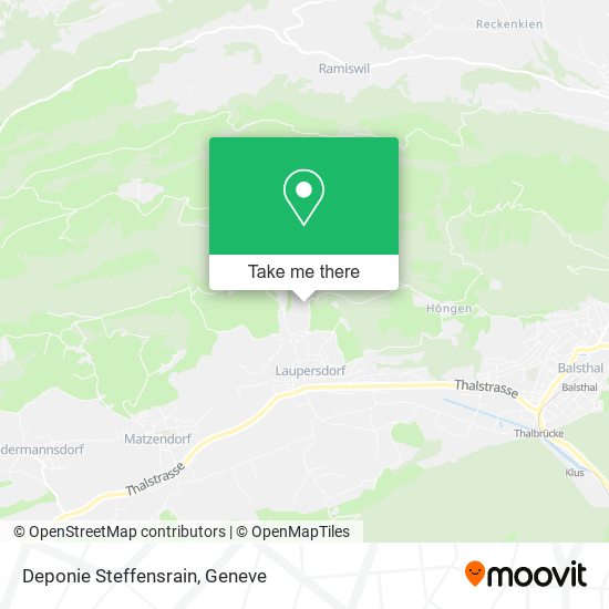 Deponie Steffensrain map