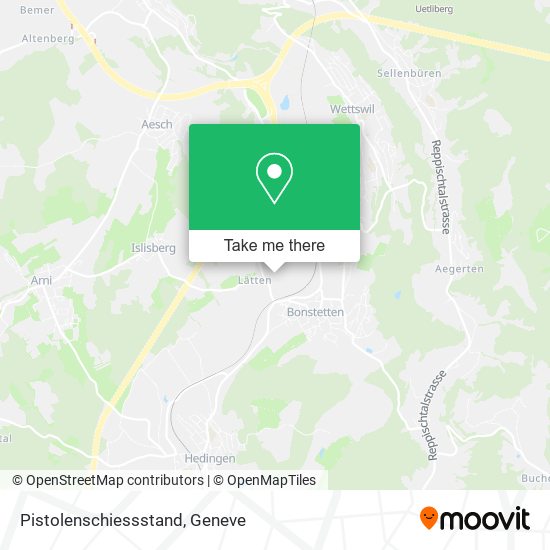 Pistolenschiessstand map