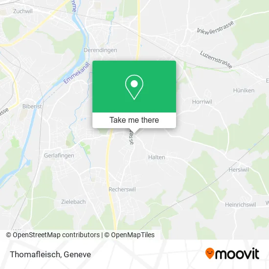 Thomafleisch map