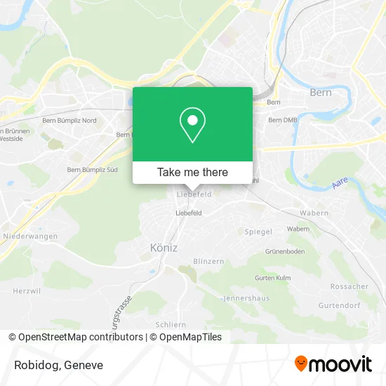 Robidog map