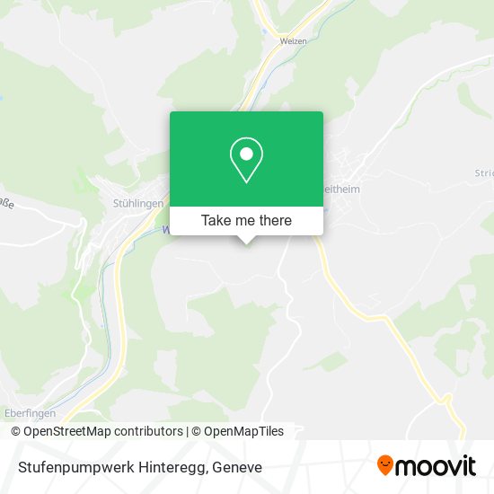 Stufenpumpwerk Hinteregg map