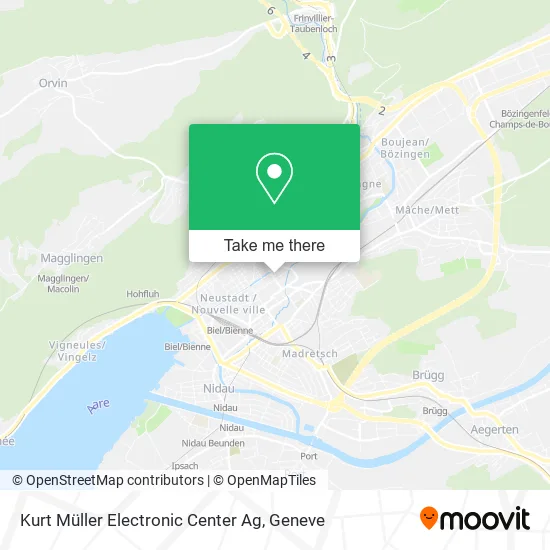Kurt Müller Electronic Center Ag map