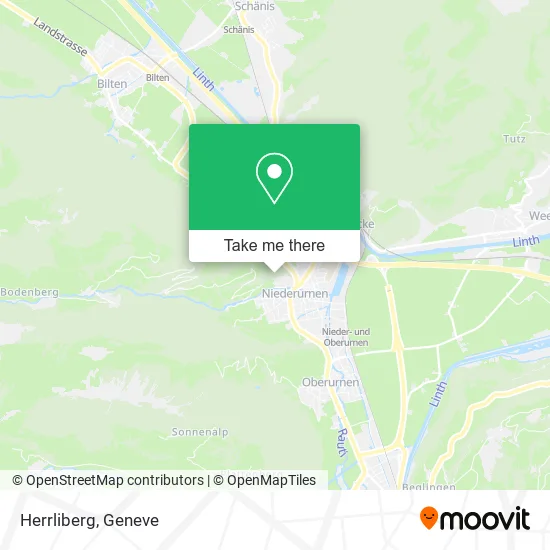 Herrliberg map