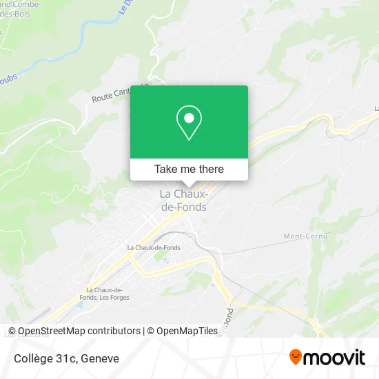 Collège 31c map