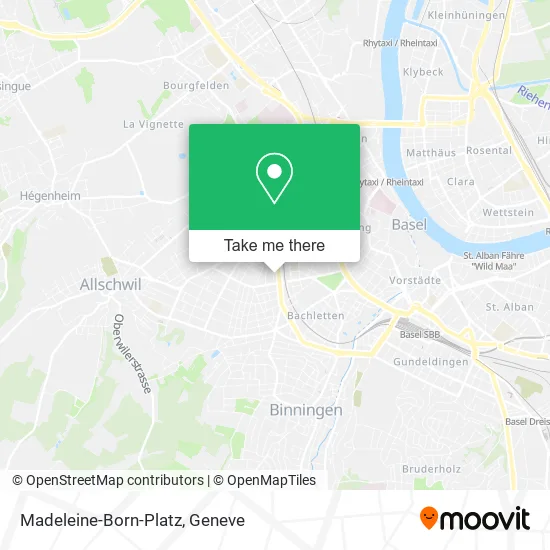 Madeleine-Born-Platz map