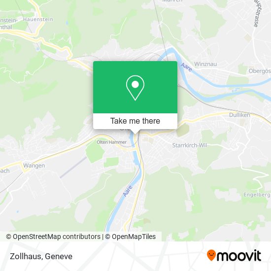 Zollhaus map