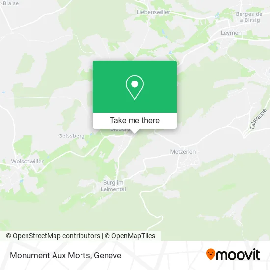 Monument Aux Morts map