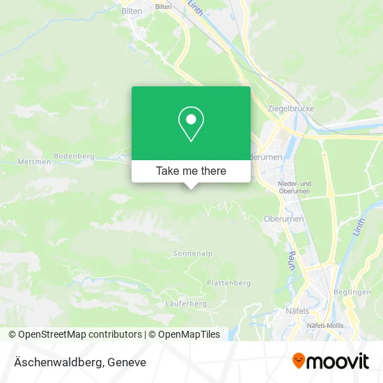 Äschenwaldberg map