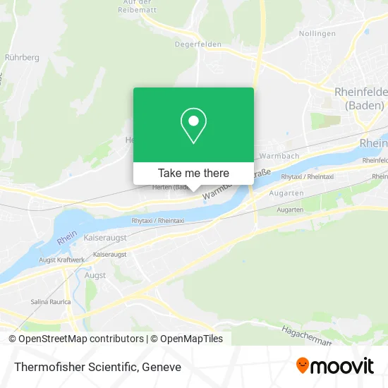 Thermofisher Scientific map