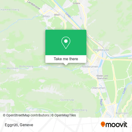 Eggrüti map