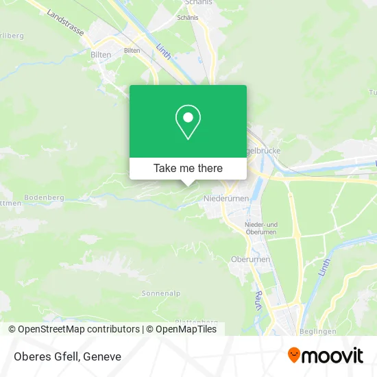 Oberes Gfell map