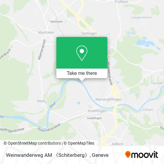 Weinwanderweg AM 《Schiterberg》 map