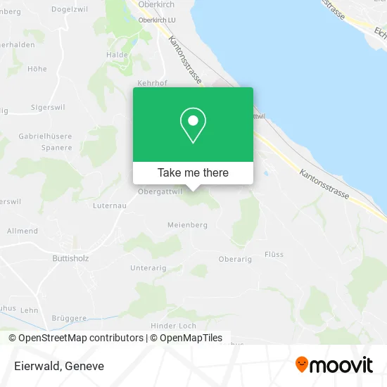 Eierwald map