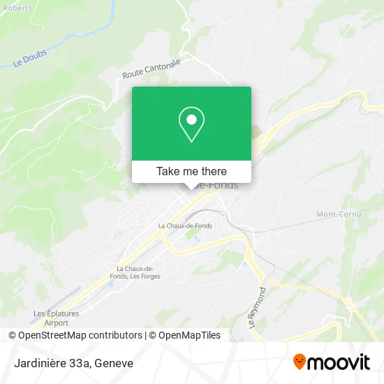 Jardinière 33a map