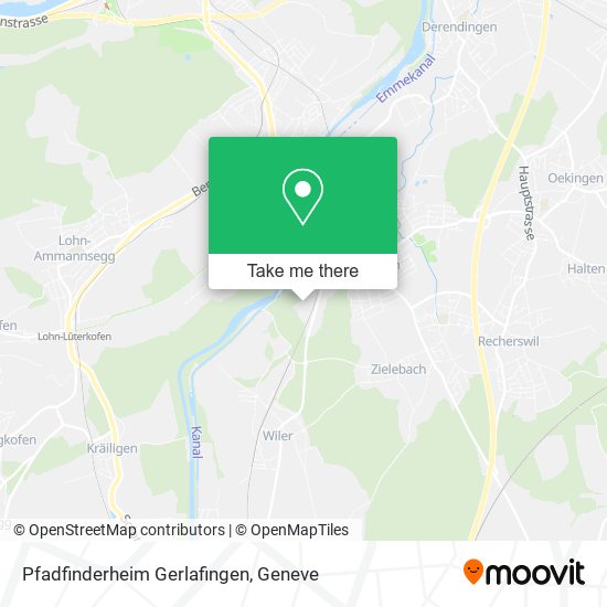 Pfadfinderheim Gerlafingen map