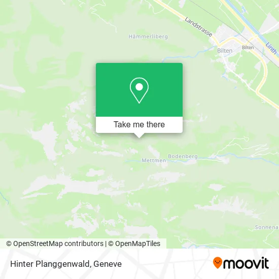 Hinter Planggenwald map