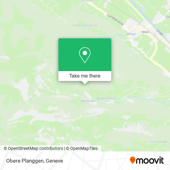 Obere Planggen map