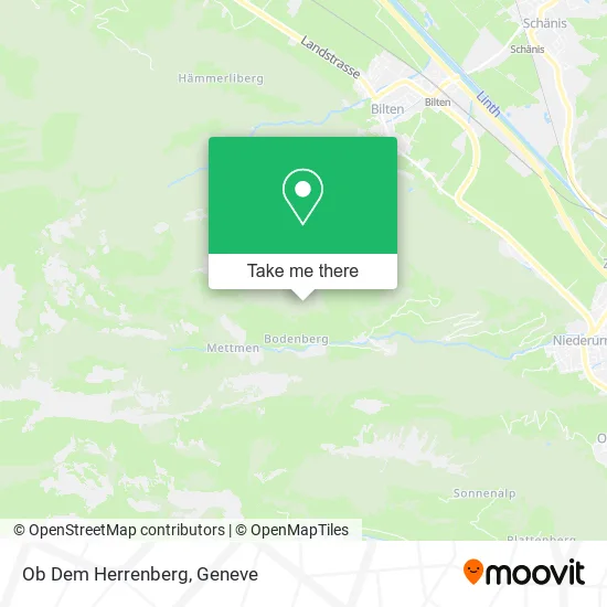 Ob Dem Herrenberg map