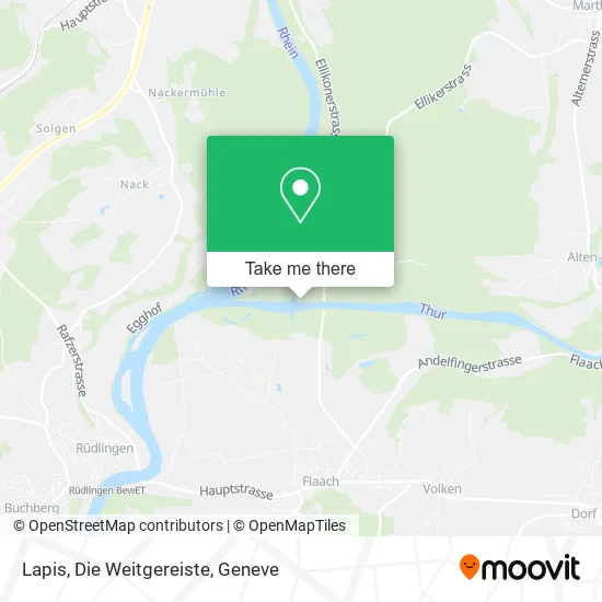 Lapis, Die Weitgereiste map