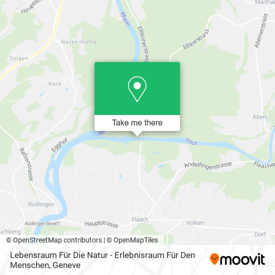 Lebensraum Für Die Natur - Erlebnisraum Für Den Menschen map