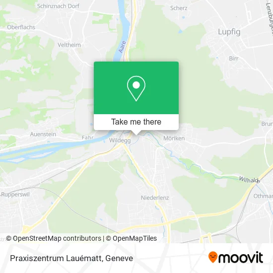 Praxiszentrum Lauématt map