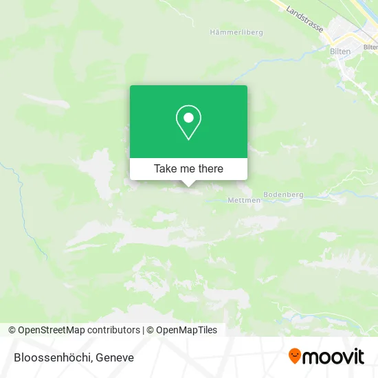 Bloossenhöchi map