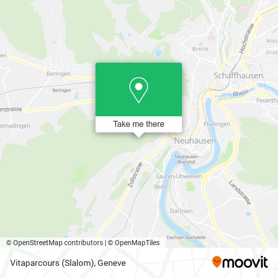 Vitaparcours (Slalom) map