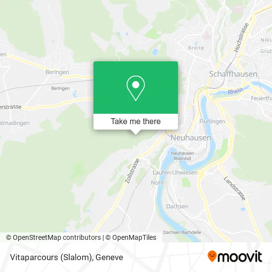 Vitaparcours (Slalom) map