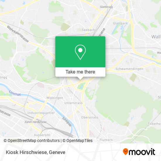 Kiosk Hirschwiese map