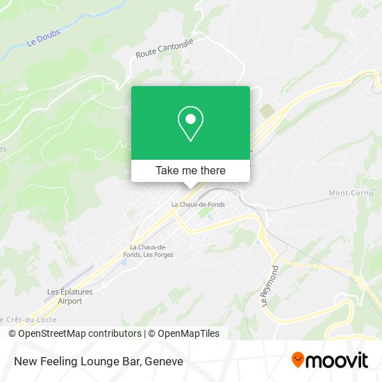 New Feeling Lounge Bar map