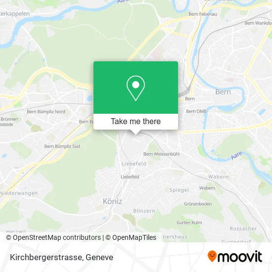 Kirchbergerstrasse map