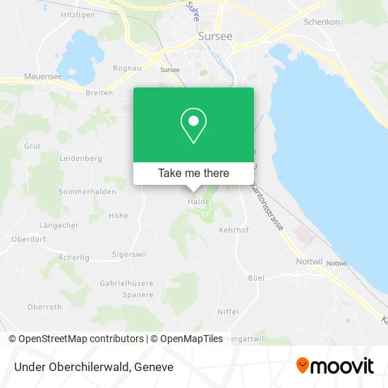 Under Oberchilerwald map