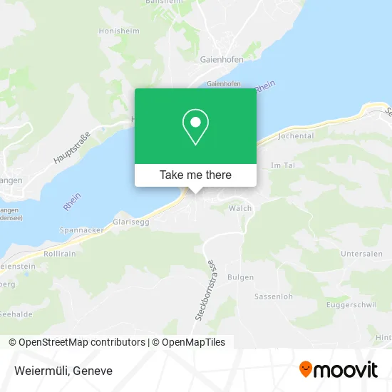 Weiermüli map