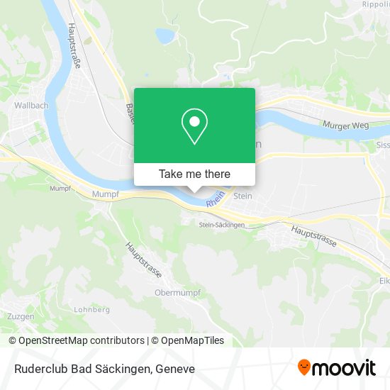 Ruderclub Bad Säckingen map