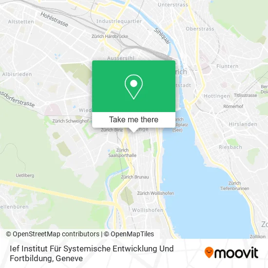 Ief Institut Für Systemische Entwicklung Und Fortbildung map