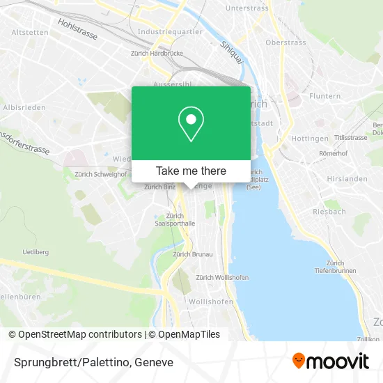 Sprungbrett/Palettino map