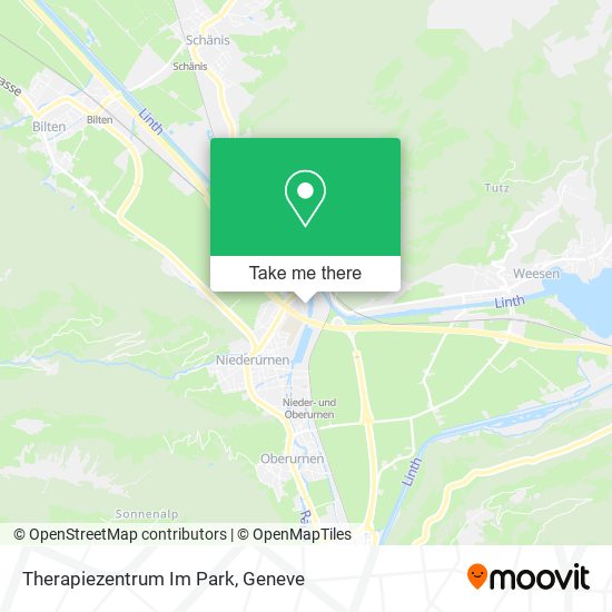Therapiezentrum Im Park map