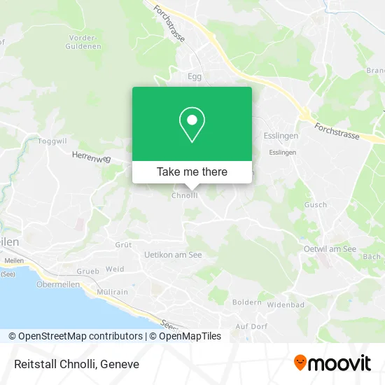 Reitstall Chnolli map