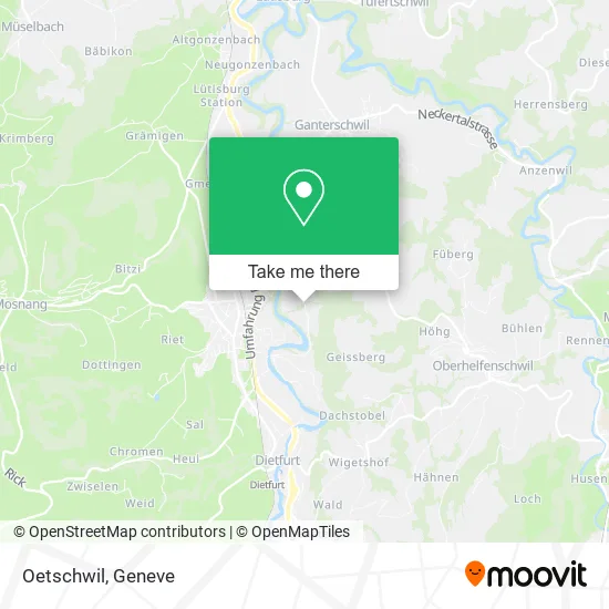 Oetschwil map